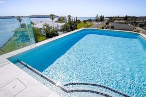 Apartment | Pool | Outdoor pool - Oceanside Apartment With Bay Views (Batemans Bay)