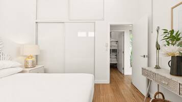 Apartment | 2 bedrooms, iron/ironing board, bed sheets