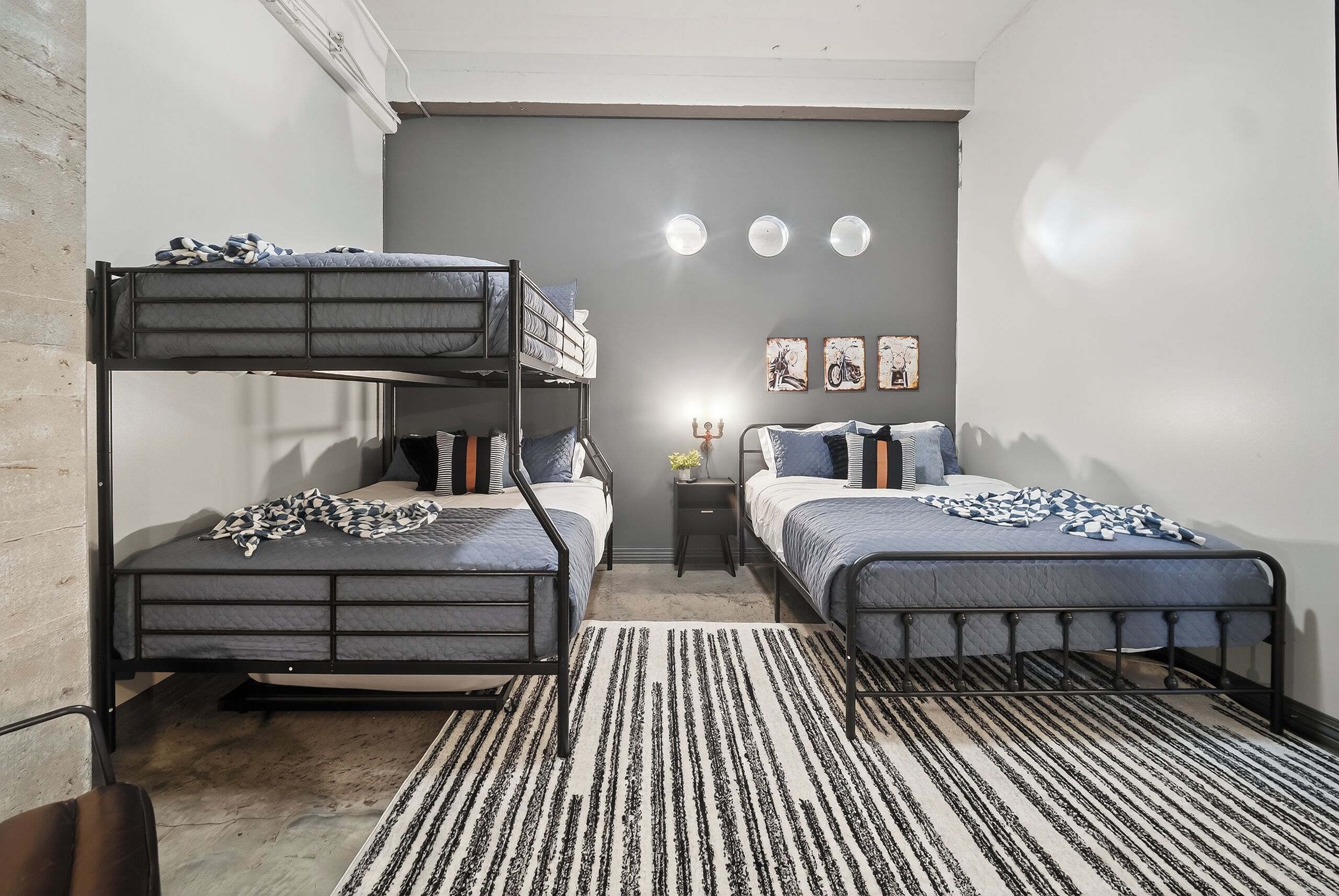 2 bedrooms, desk, iron/ironing board, free WiFi