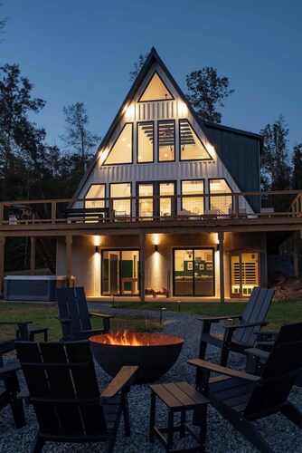 AFTON PEAK • Resort-Style Luxury A-Frame Retreat