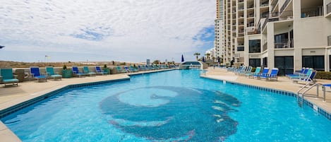 公寓客房, 2 間臥室 | 泳池 | 室內泳池、室外泳池