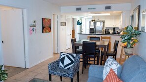 Apartment, 2 Bedrooms | Interior - Cozy Family Retreat Steps To Beach Pool / Hot 2 Bedroom Apts (South Padre Island)