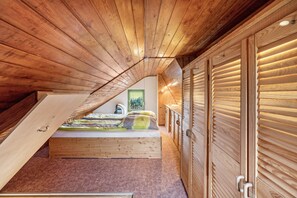 1 makuuhuone, vuodevaatteet