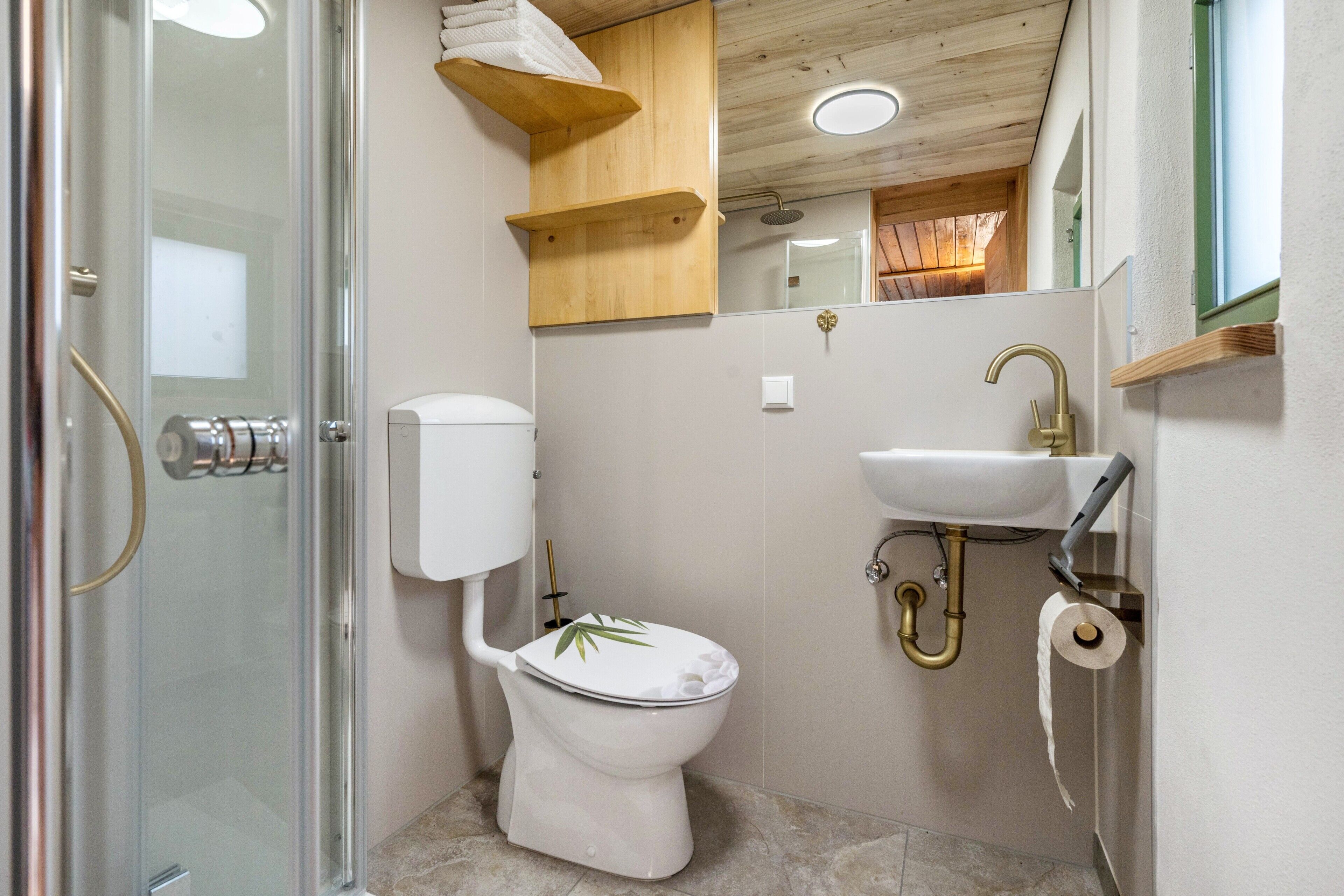 Dusche, Handtücher