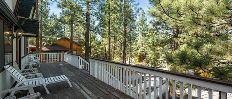 Familienhaus, 2 Schlafzimmer, Terrasse, Bergblick | Terrasse/Patio