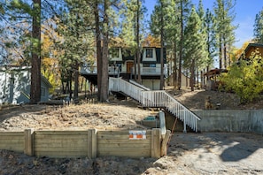 Overnatningsstedets facade