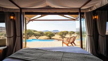 Superior Suite, Patio, Mountain View | View from room