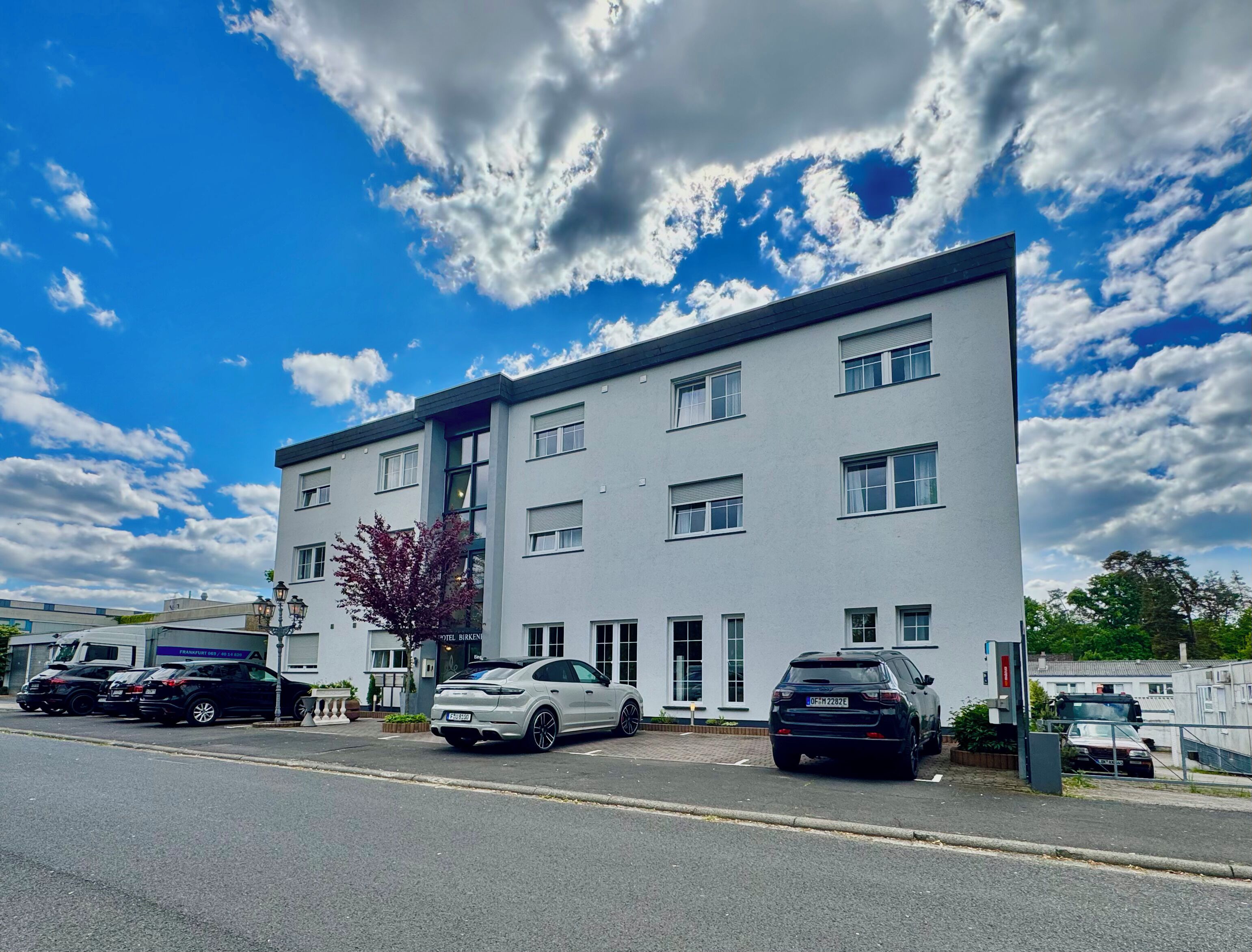 Majoituspaikan julkisivu