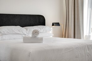 Apartamento | 1 quarto, ferros/tábuas de passar roupa, roupa de cama