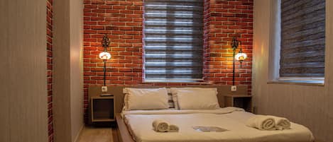 Habitación básica doble | Tabla de planchar con plancha y wifi gratis