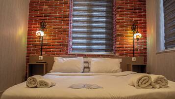 Eenvoudige tweepersoonskamer | Een strijkplank/strijkijzer, gratis wifi