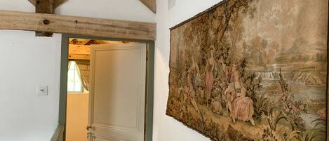 Superior-dobbeltværelse - udsigt til have - tårn | Egyptiske bomuldslagner, premium-sengetøj, gratis Wi-Fi