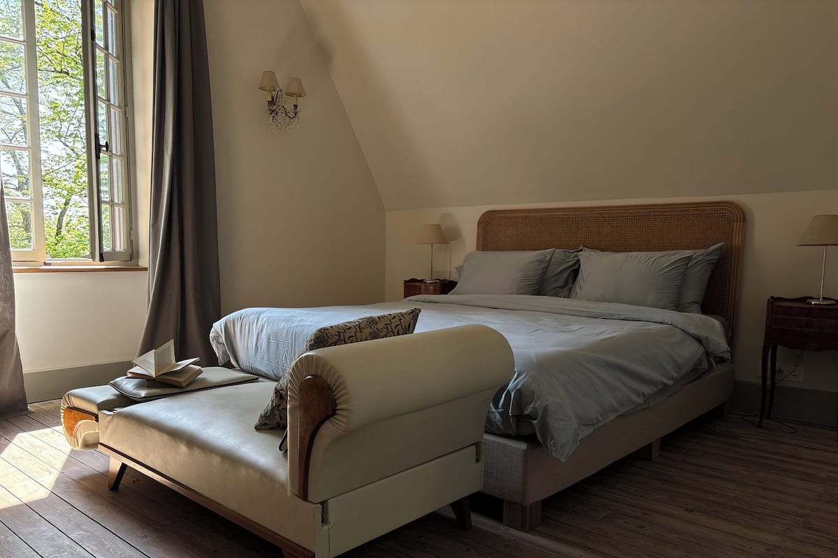 Superior Quadruple Room, Garden View, Executive Level | Egyptian cotton sheets, premium bedding, free WiFi