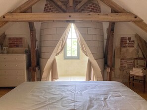 Superior-Doppelzimmer, Gartenblick, Turm