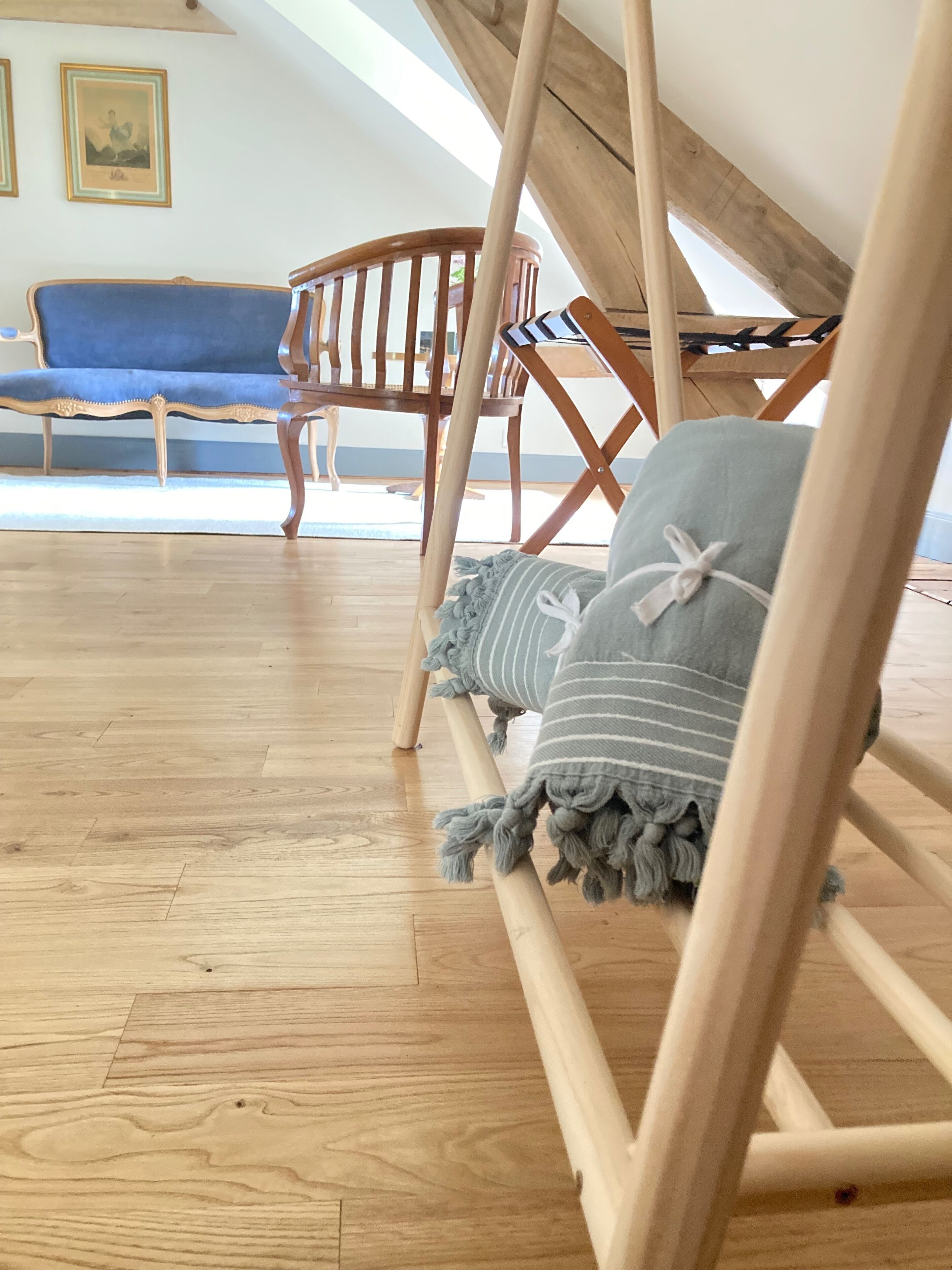 Chambre Double Supérieure, vue jardin, dans la tour | Draps en coton égyptien, literie de qualité supérieure, Wi-Fi gratuit