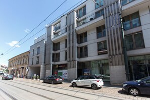 Voorkant van accommodatie