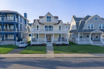 Oceanfront Sunrise Retreat | 5BR w/ Deck & Views