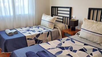 3 habitaciones, cuna de viaje y wifi gratis