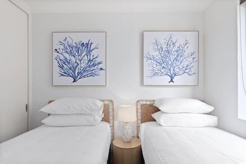 Departamento | 3 habitaciones, espacio para trabajar con laptop y ropa de cama