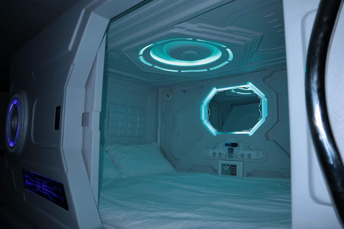 Slaapzaal, 1 tweepersoonsbed | Interieur