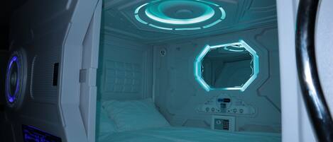 Sovsal - 1 dubbelsäng | Interiör