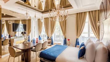 Leilighet | Oppholdsområde | Smart-TV, Netflix, strømmetjenester og kontorer