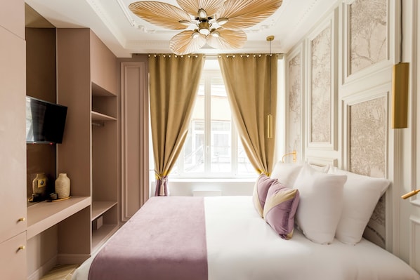 Appartement | Literie hypoallergénique, surmatelas, coffres-forts dans les chambres