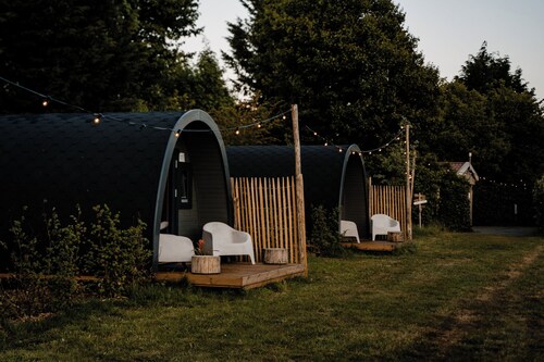 Wellness in nature - cozy Pod with private hot tub