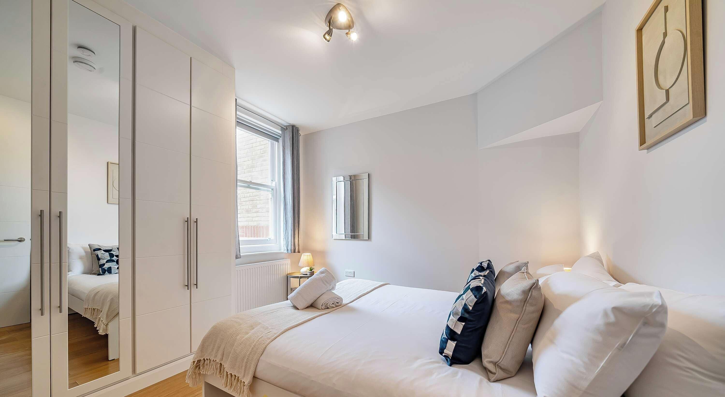 2 bedrooms, iron/ironing board, travel crib, WiFi