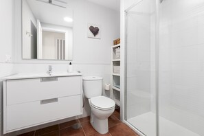 Hair dryer, towels