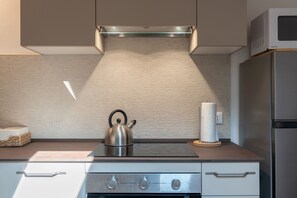 Appartement, 1 chambre | Cuisine privée | Machine à expresso, cafetière/bouilloire, bouilloire électrique