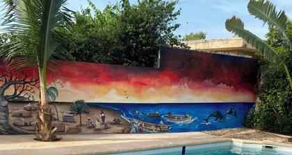 Villa keur Zoizo3 bedrooms, swimming pool, not overlooked