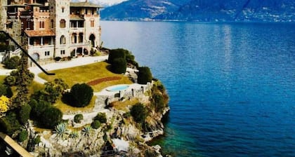 Luxury lake view penthouse-Villa Gaeta as seen in 007’s Casino Royale film.