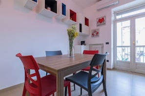 Basic Apartment, Balcony | Dining room - San Domenico Family Flat by Wonderful Italy (Turin)