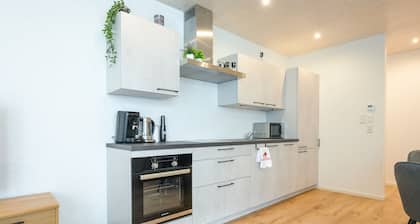 Appartement « Bergblick » avec terrasse privée, jardin commun et Wi-Fi