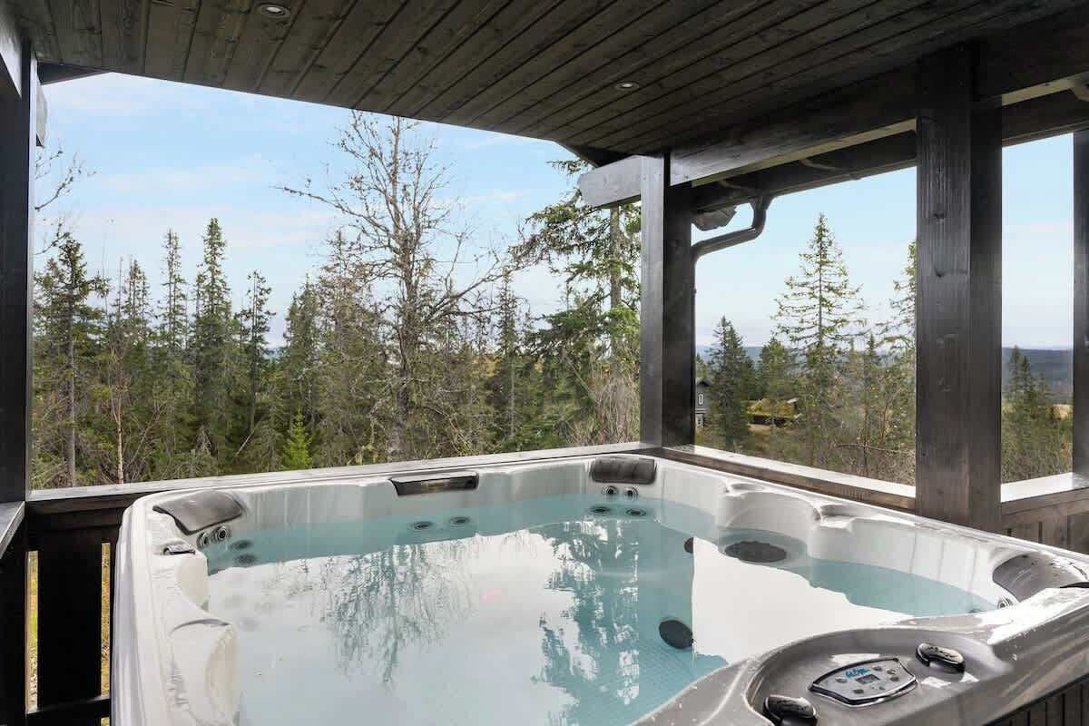 Baignoire à remous extérieure