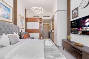 مكواة/لوح كي وواي فاي وملاءات أسرّة