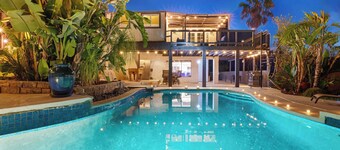 Elegant Hillside Estate | Heated Pool+Sunset Views