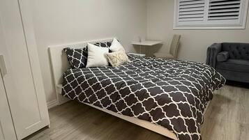 1 chambre, bureau, Wi-Fi gratuit, draps fournis