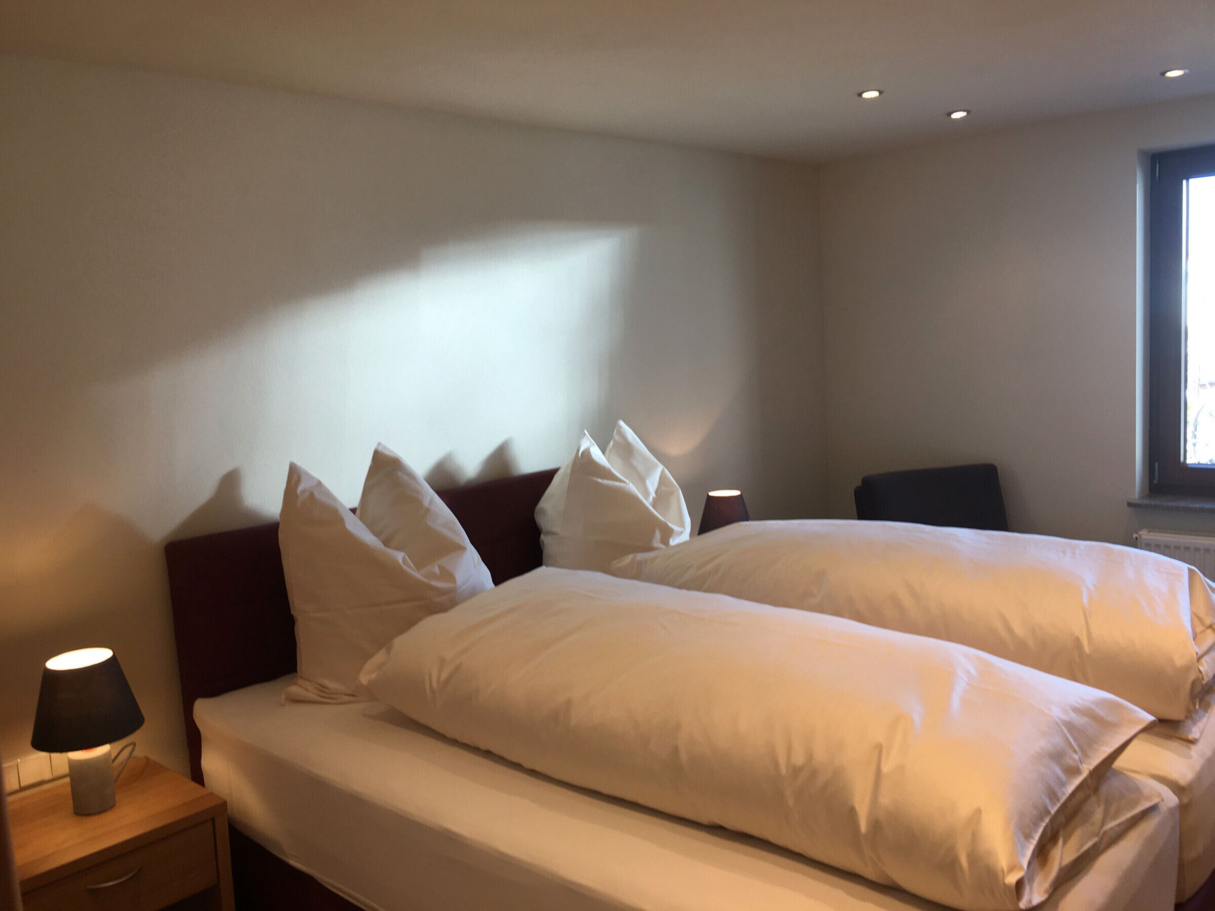 1 غرفة نوم وواي فاي وملاءات أسرّة