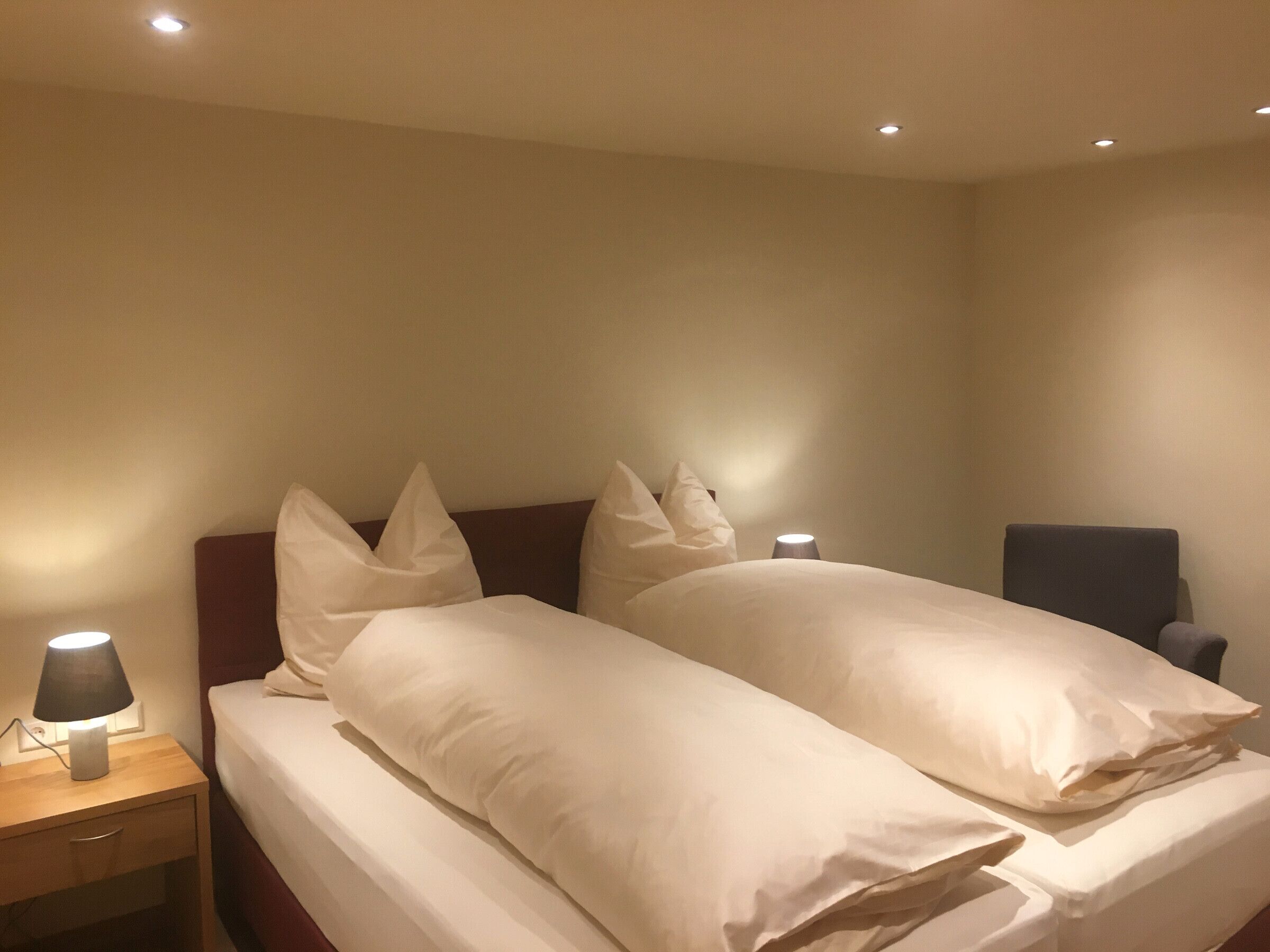 1 غرفة نوم وواي فاي وملاءات أسرّة