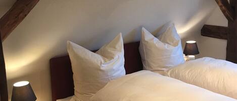 2 chambres, Wi-Fi, literie fournie