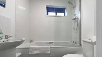 Shower, hair dryer