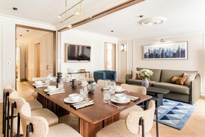 Living area - Merveil Signature Suite - Bateliere (Paris)