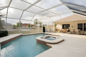 Opvarmet pool