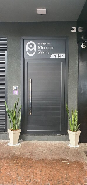 Exterior detail - Residencial Marco Zero (Foz do Iguaçu)