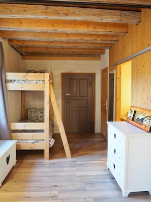 Family Quadruple Room, Garden View | Blackout drapes, iron/ironing board, free WiFi