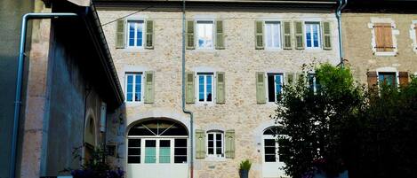 Voorkant van accommodatie