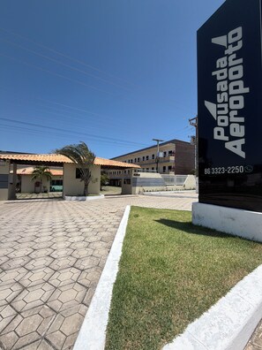 Voorkant van accommodatie