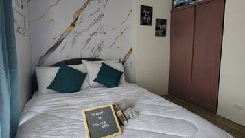 1 bedroom, iron/ironing board, free WiFi, bed sheets